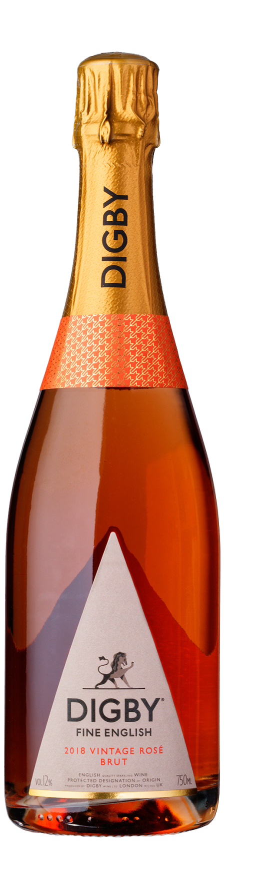 Digby Fine English, Vintage Rose Brut, 2018