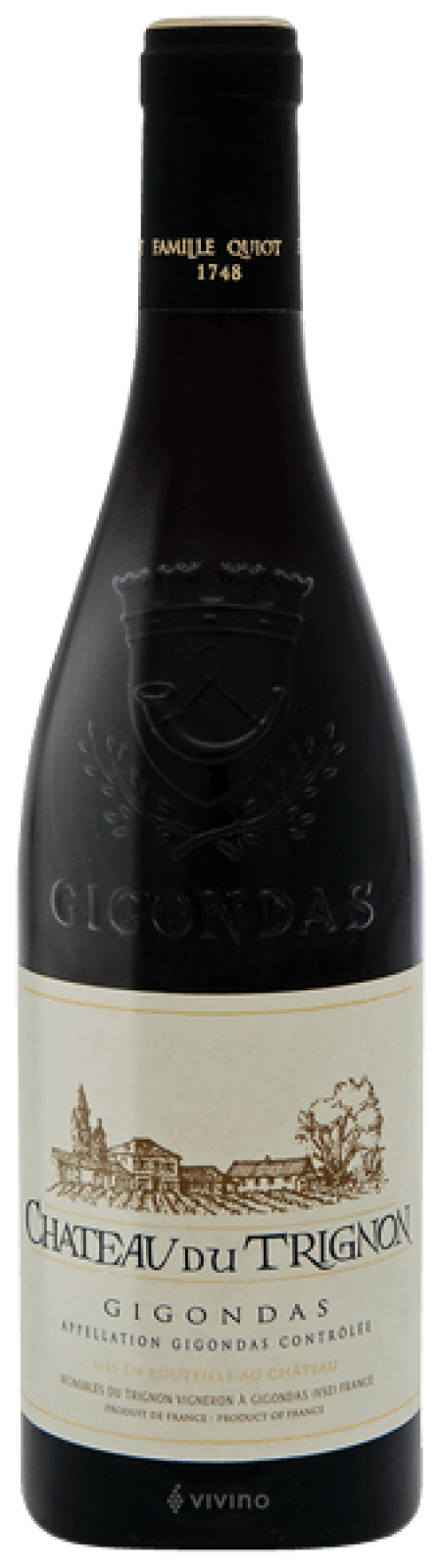 Chateau du Trignon, Gigondas Rouge, 2017