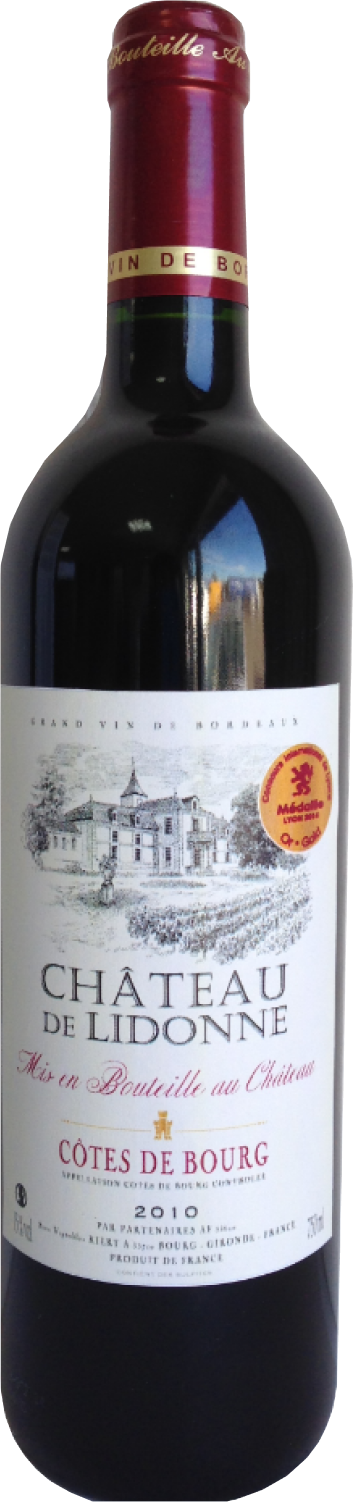 Chateau de Lidonne, Cotes de Bourg, 2010
