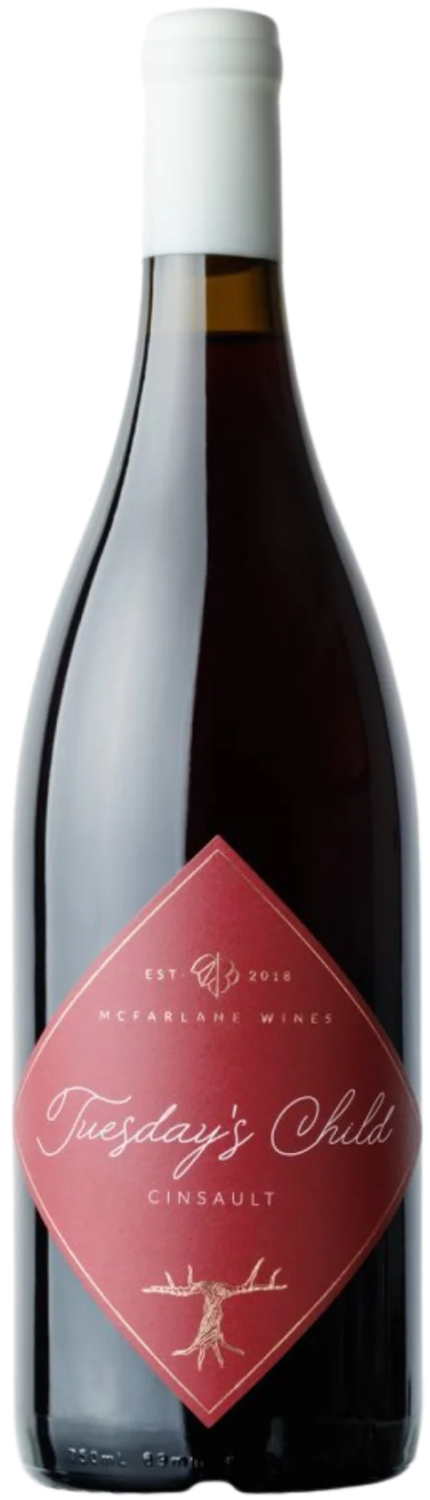 Mcfarlane Wines, Tuesday's Child Cinsault, 2022