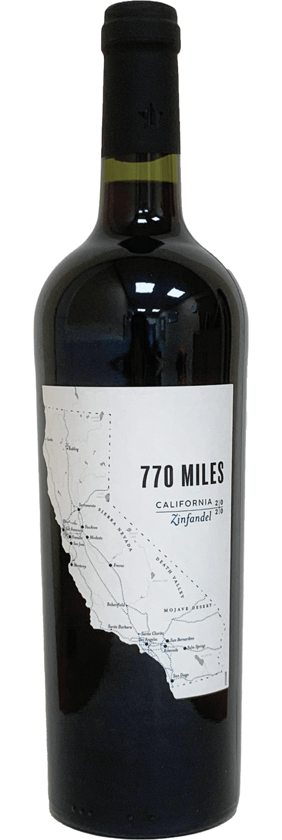 770 miles, Zinfandel Red, 2022