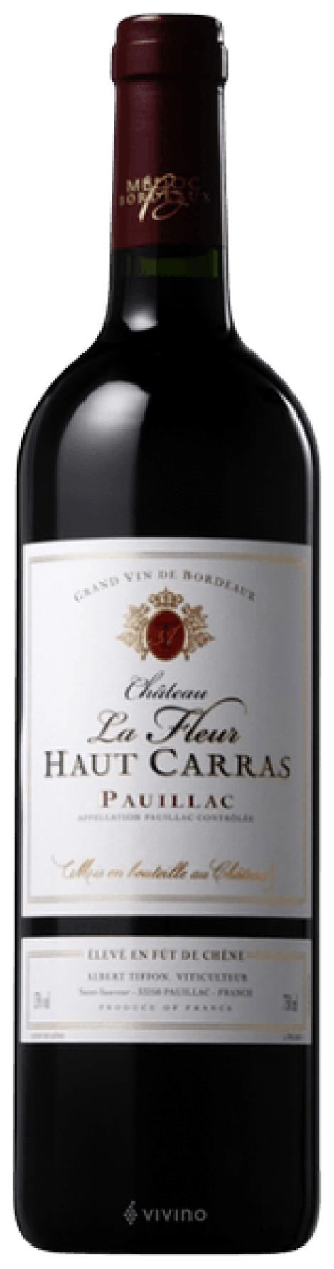 Chateau La Fleur Haut Carras, Pauillac, 2013