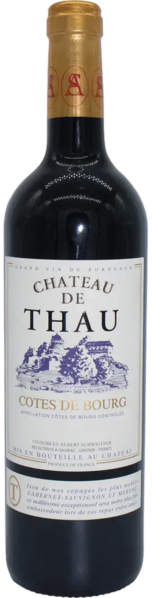 Chateau de Thau, Cotes de Bourg, 2022