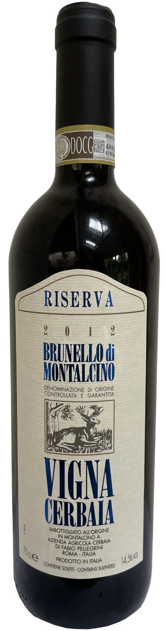 Cerbaia, Brunello di Montalcino Reserva, 2012