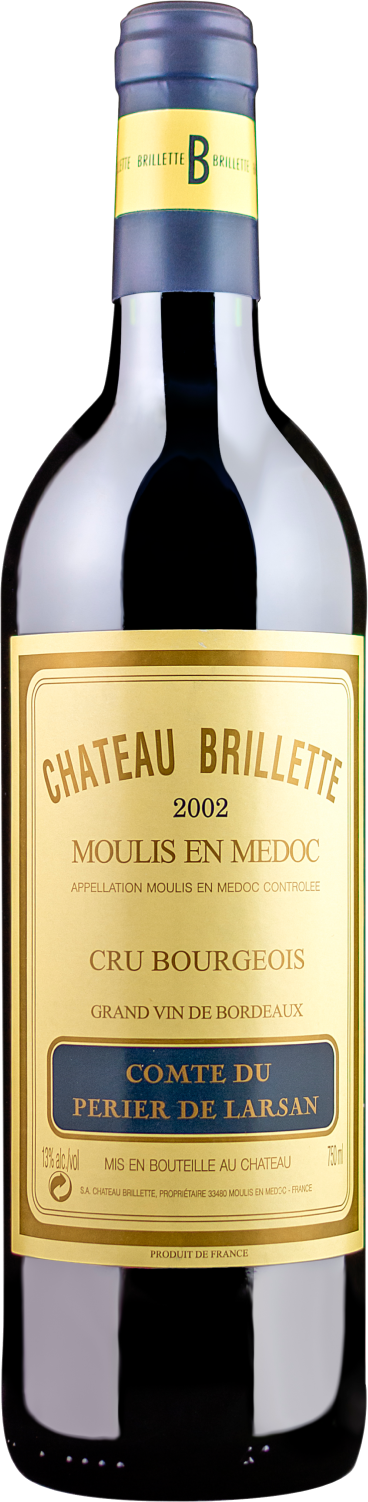 Château Brillette, Moulis en Medoc, 2002