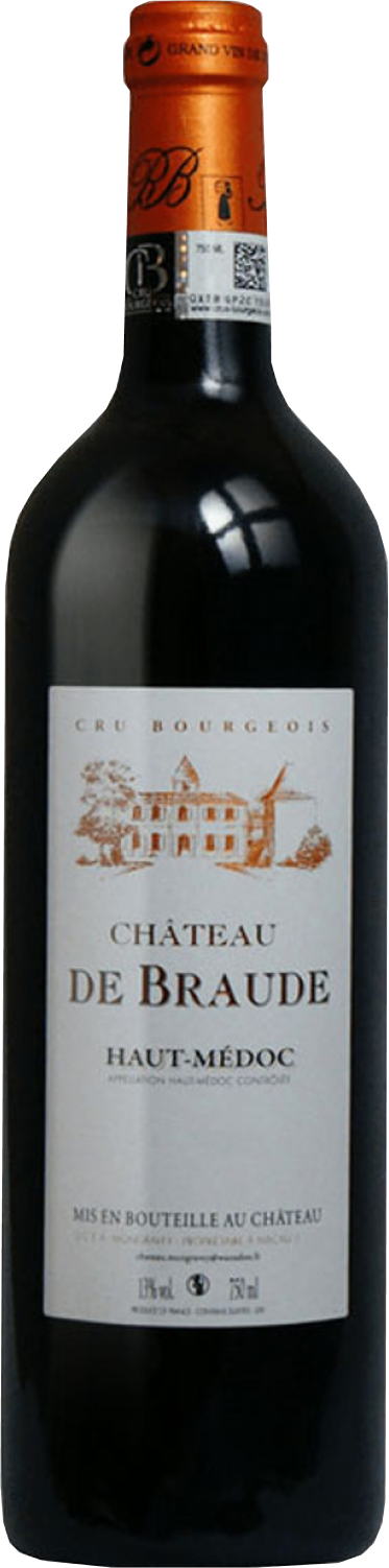 Chateau de Braude,  Haut-Medoc Cru Bourgeois, 2018