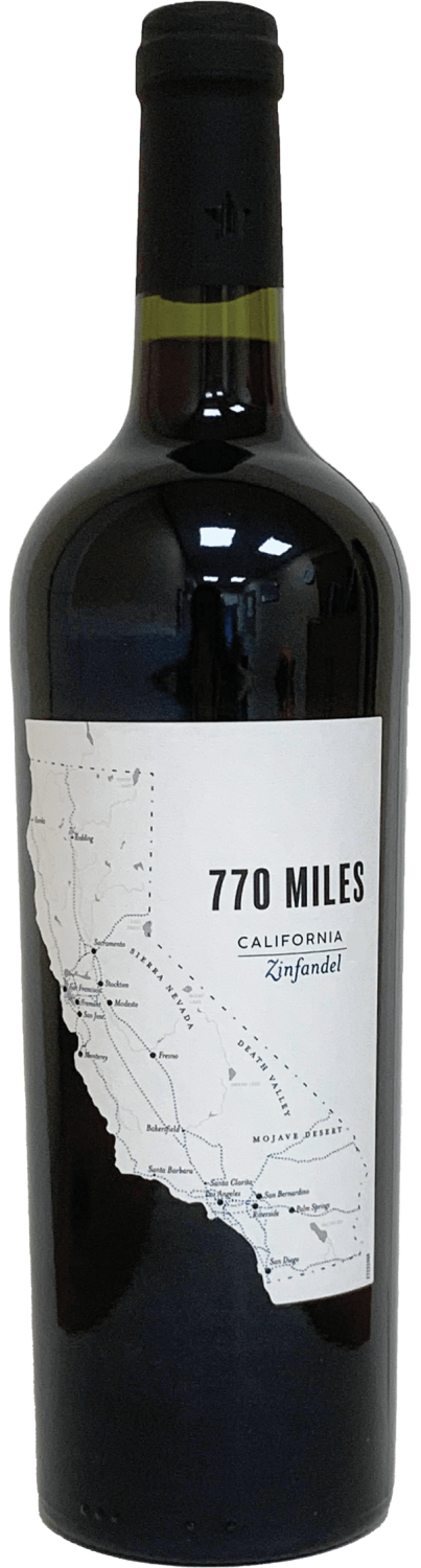 770 miles, Zinfandel Red, 2023