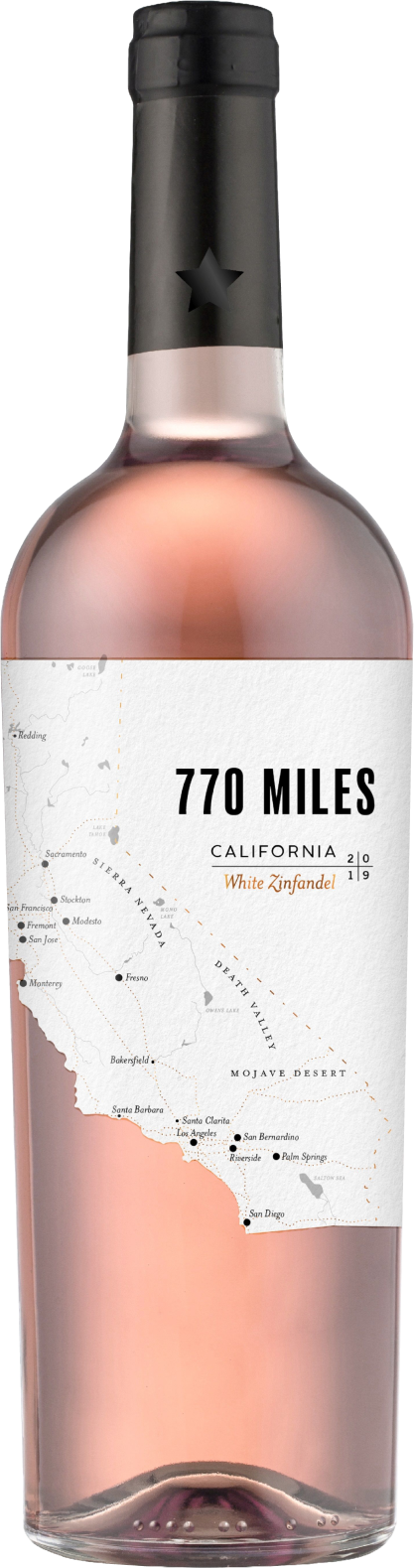 770 miles, Zinfandel Rose, 2023