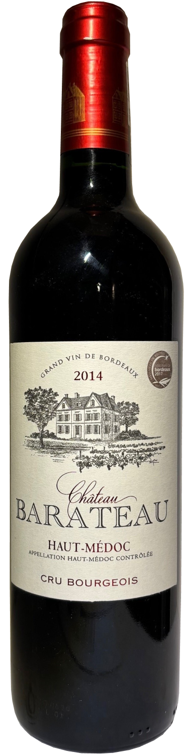 Château Barateau, Haut-Médoc Cru Bourgeois, 2014