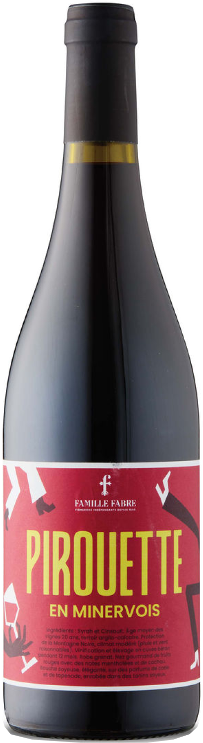 Famille Fabre, Pirouette en Corbieres Rouge , 2023