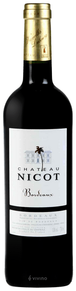 Chateau Nicot , Bordeaux Superieur, 2020