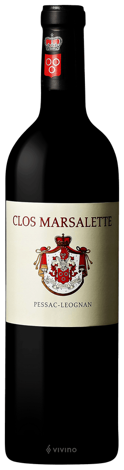 Clos Marsalette, Pessac Leognan, 2020