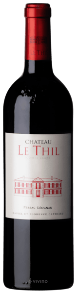 Chateau Le Thil, Pessac Leognan, 2013