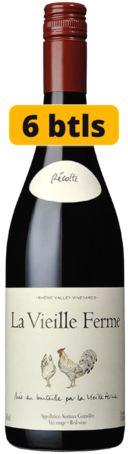 Famille Perrin, La Vielle Ferme Red 6 Bottle Case!, NV
